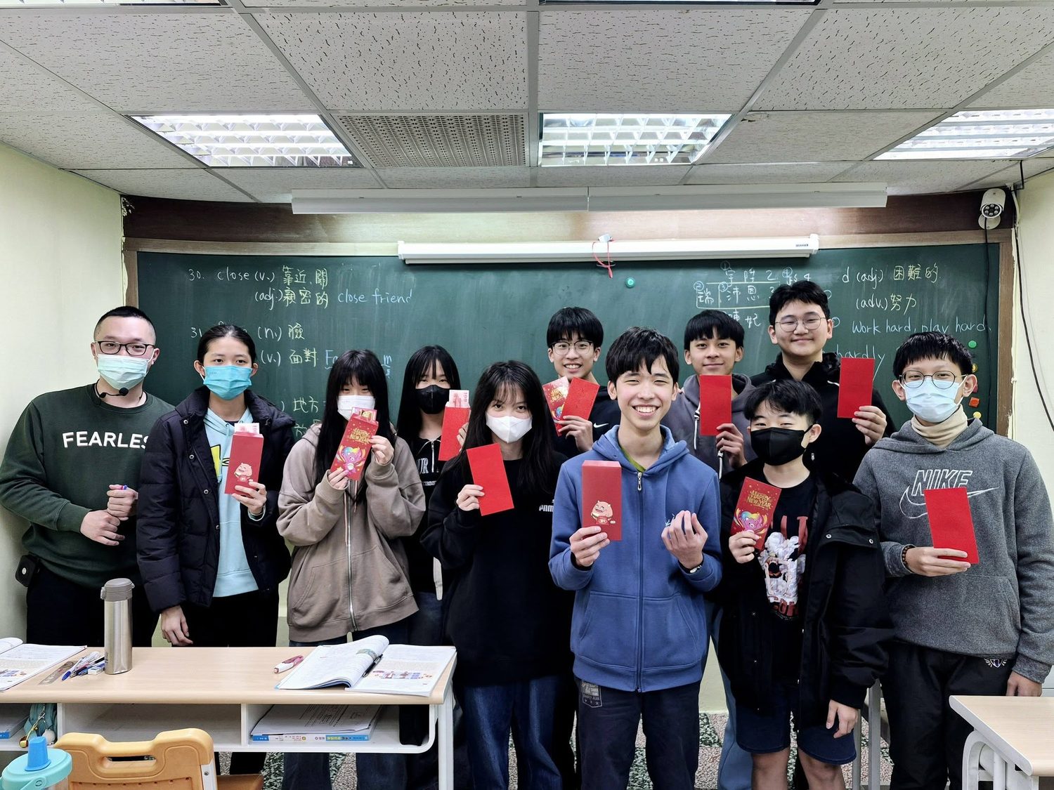 新春活動全班合影